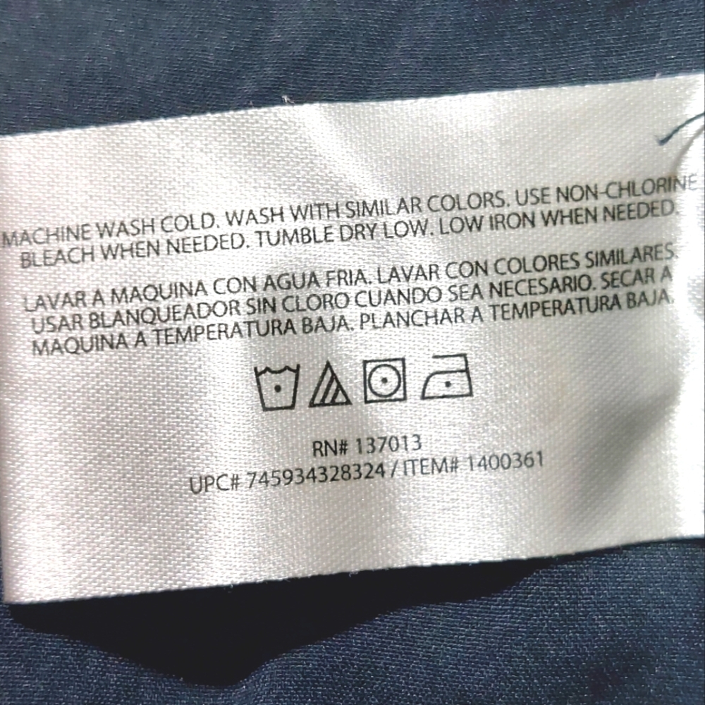 Orvis Dark Blue Patterned Skort - image 13